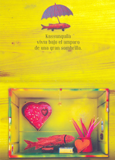Ilustración de Monique Zepeda para su libro 'Kassunguilí '. México D.F.: Fondo de Cultura Económica, 2008.