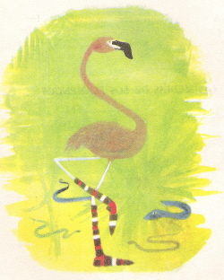 Ilustración de Harry Reade para 'Cuentos de la selva', de Horacio Quiroga. La Habana: Editora Juvenil, 1964.