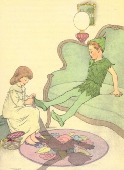 Ilustración de Marjorie Torrey para 'Peter Pan', de J. M. Barrie. Nueva York: Random House, 1955.