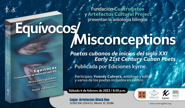 Presentación de la antología bilingüe Equívocos / Misconceptions. Poetas cubanos de inicios del siglo XXI